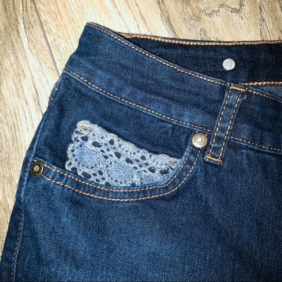 Ruff Hewn Bermuda Denim Shorts - Picture 3 of 8